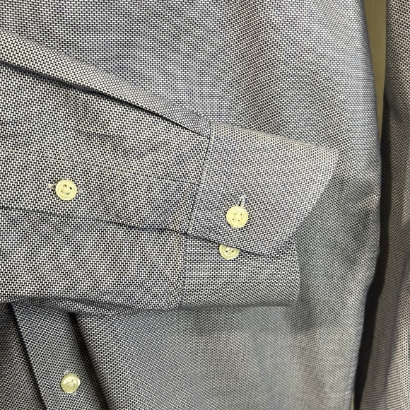 Ted Baker Endurance Long Sleeve Button-Up Shirt Contrasting Flip Cuff and Trim - Picture 6 of 13